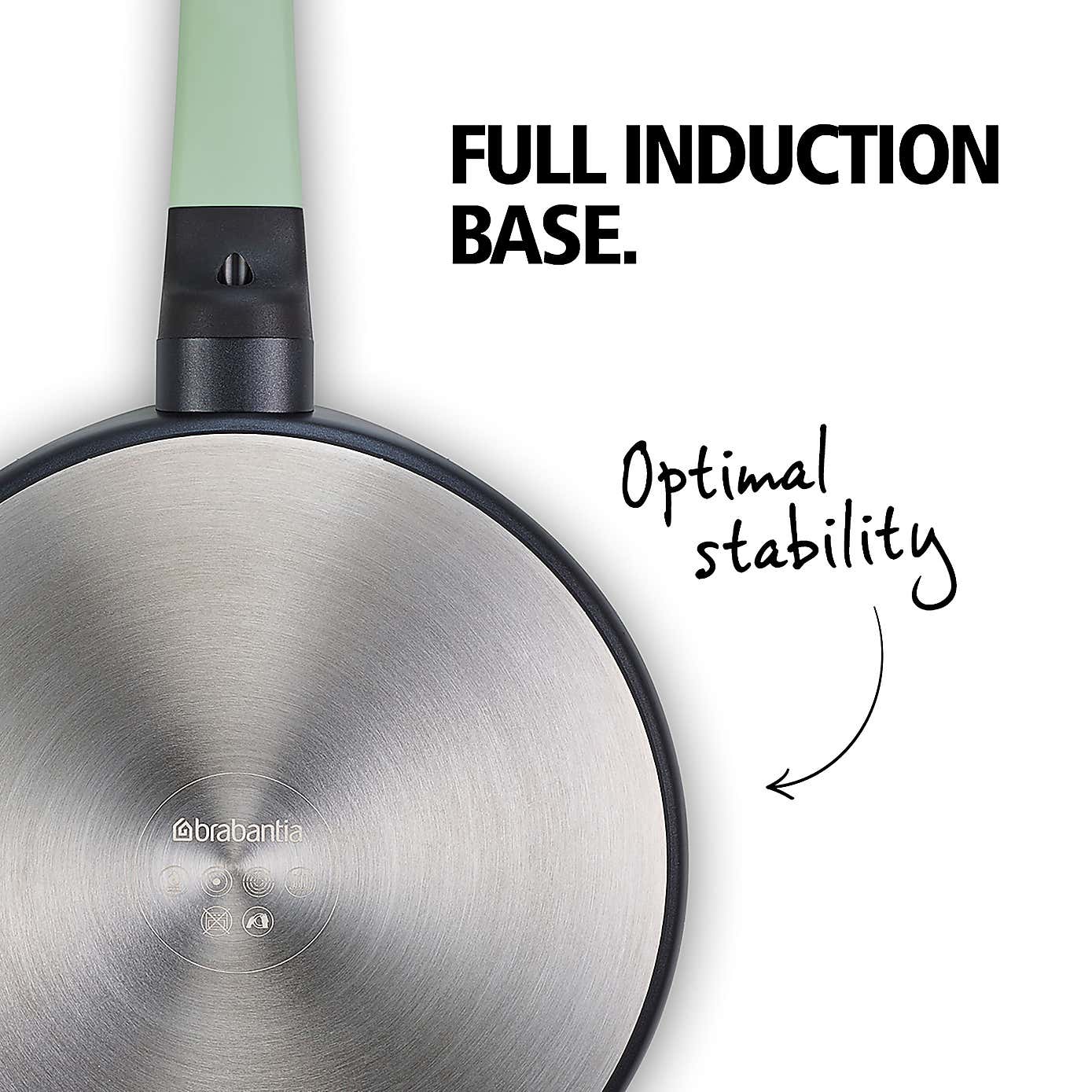 Brabantia Non-Stick Aluminium Pancake Pan, 25cm