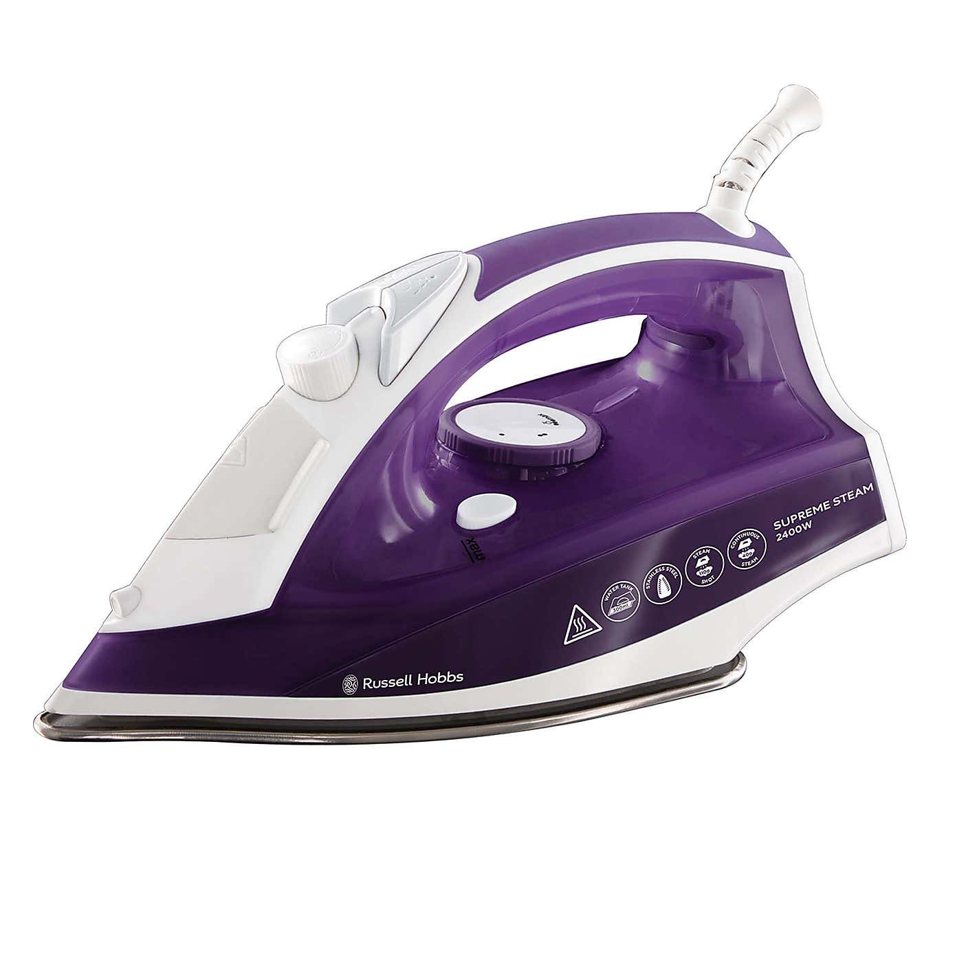 Russell Hobbs Supremesteam Stainless Steel Soleplate Iron