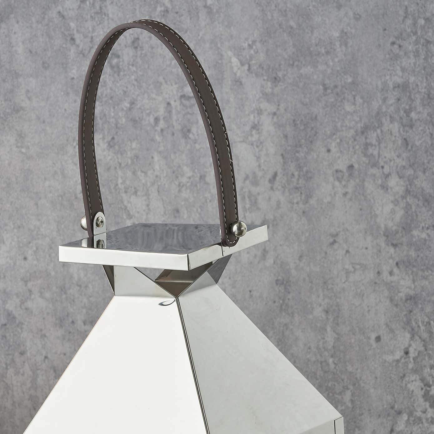 Metal & Glass Lantern