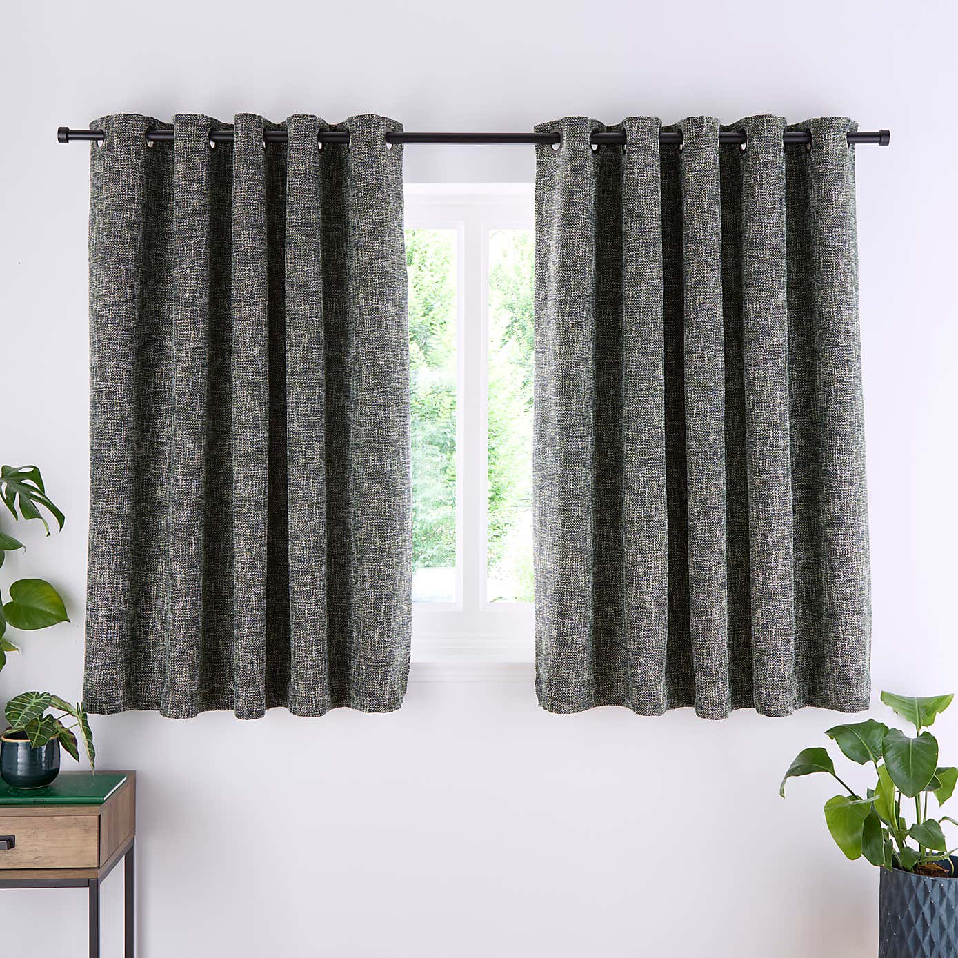 Everson Boucle Eyelet Curtains