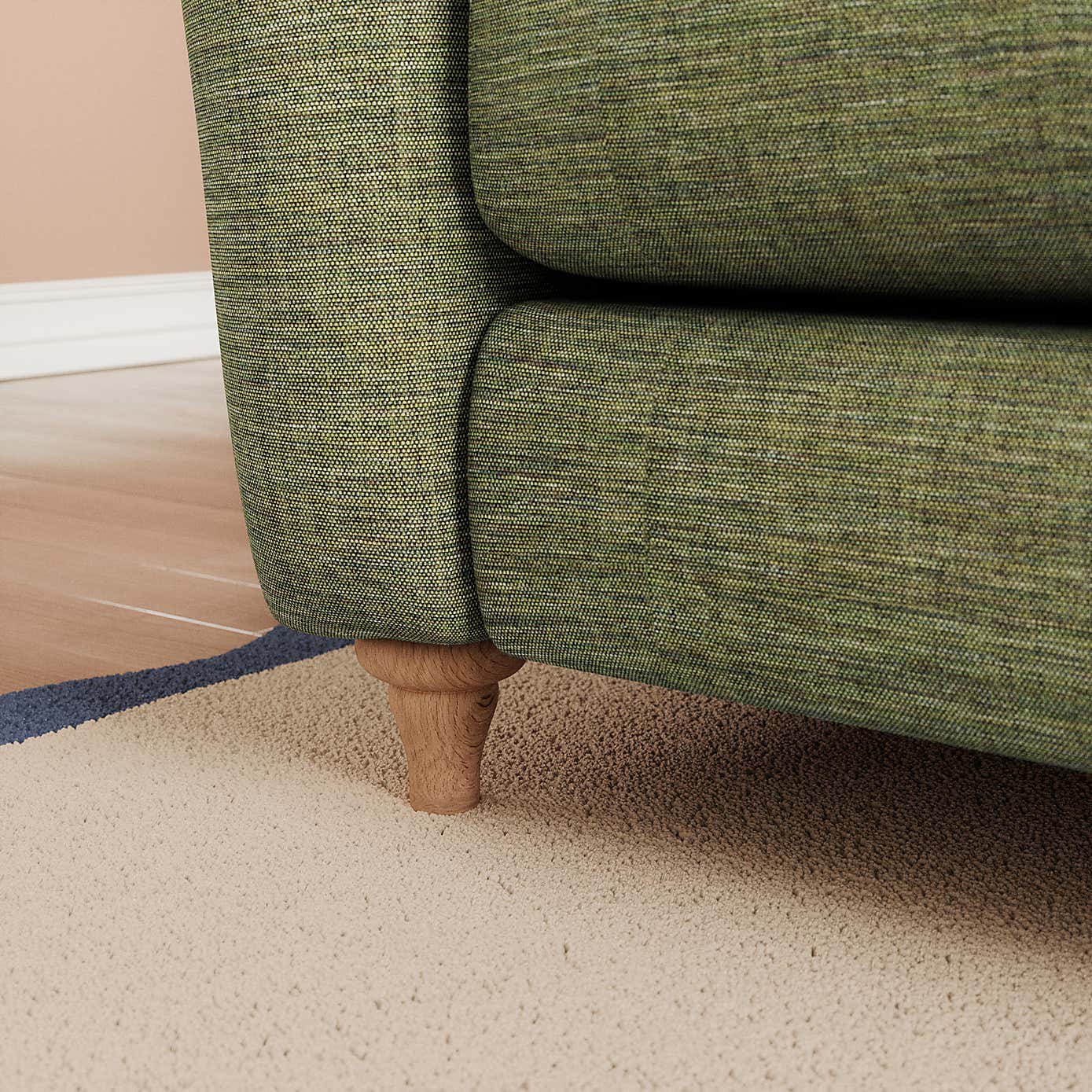 Slub Faux Linen Fabric Sample