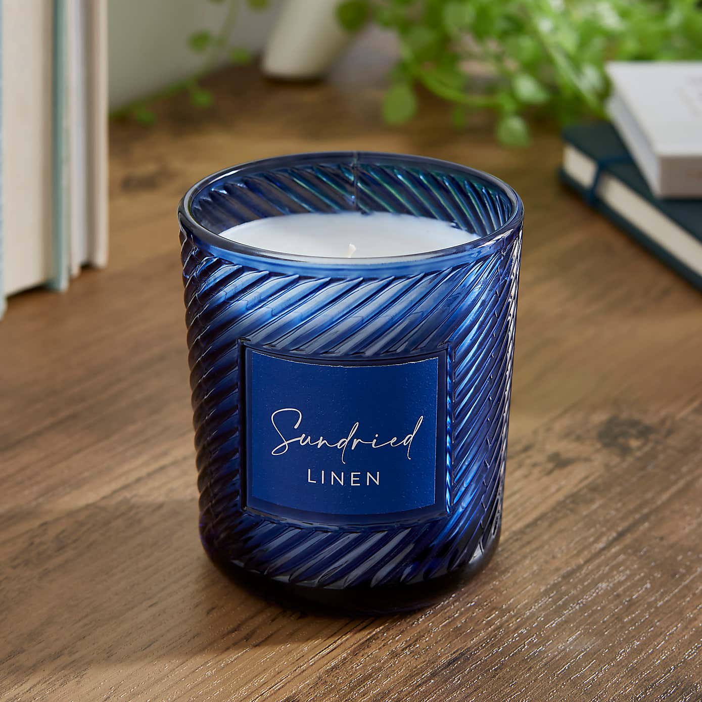 Sundried Linen Glass Candle