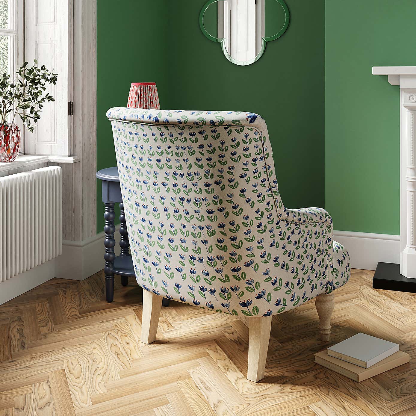 Arianna Tulip Print Armchair