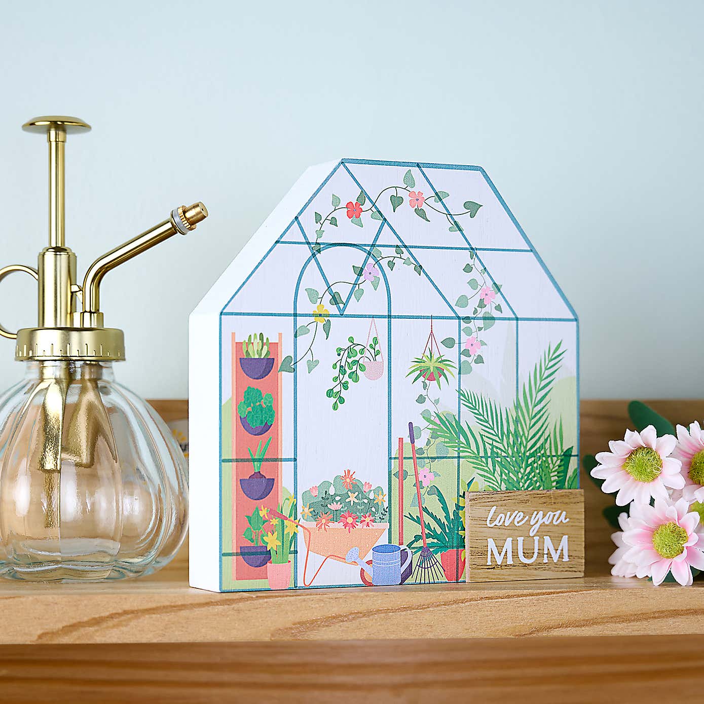 The Cottage Garden 'Mum' 3D Greenhouse Ornament