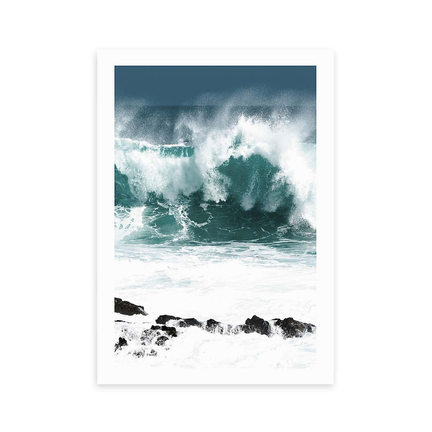 East End Prints Rolling Waves Print