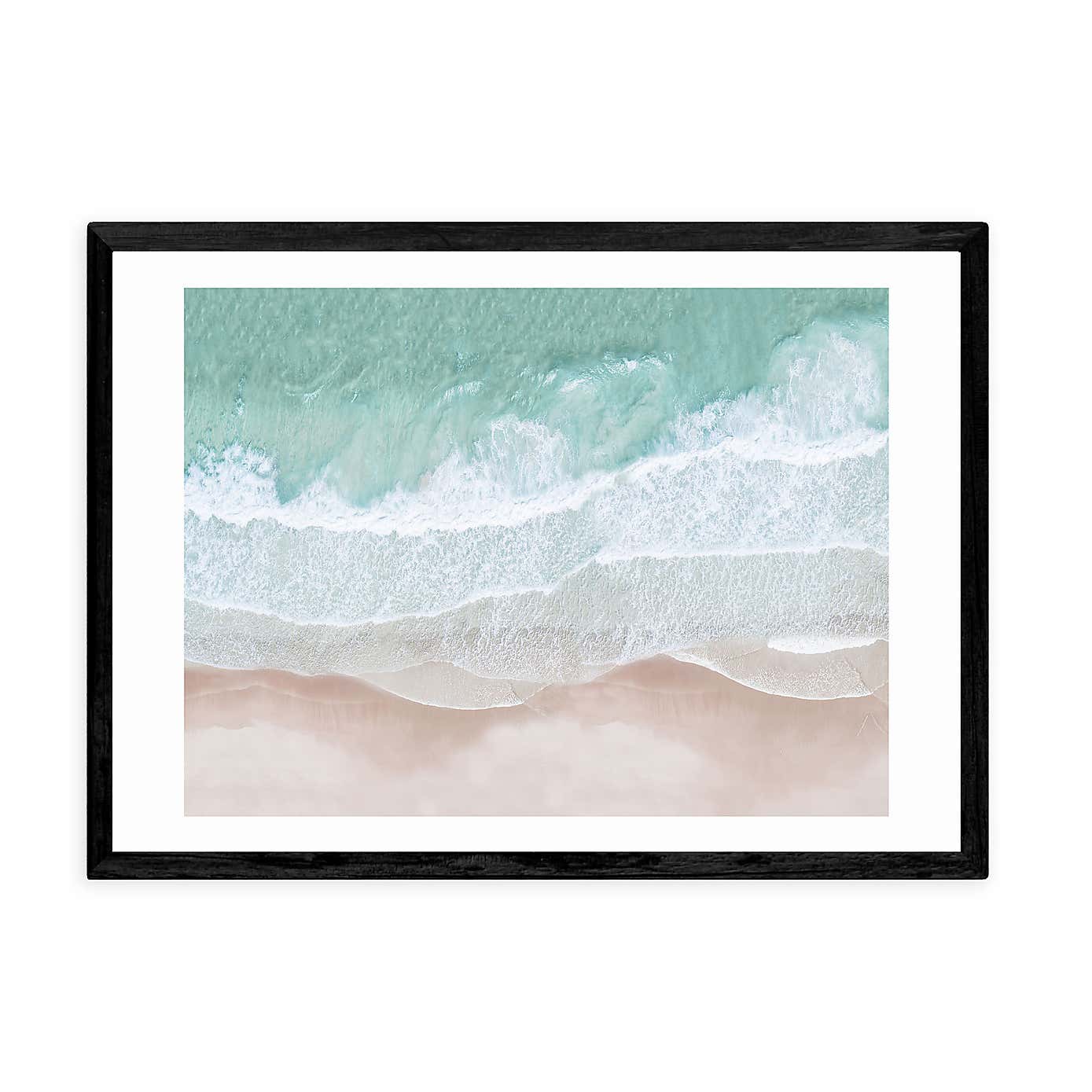 East End Prints Aerial Ocean Print