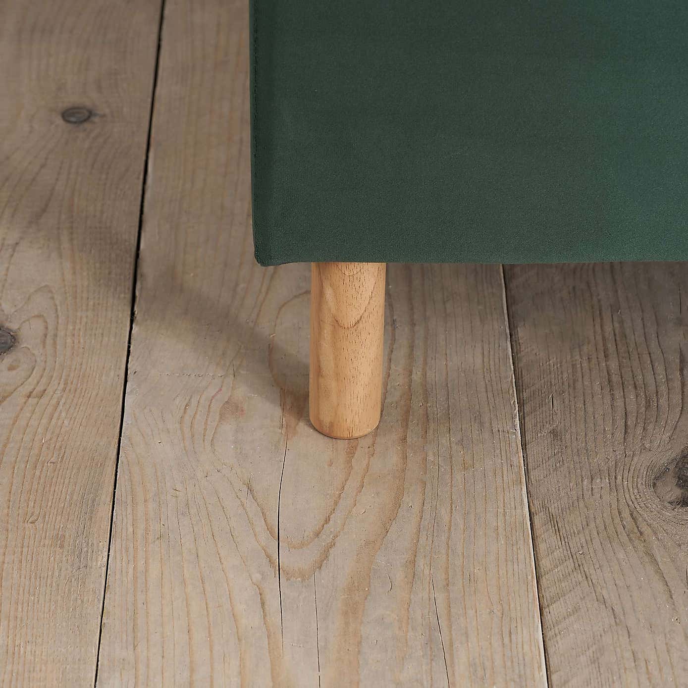 Loxley Velvet Ottoman Bed