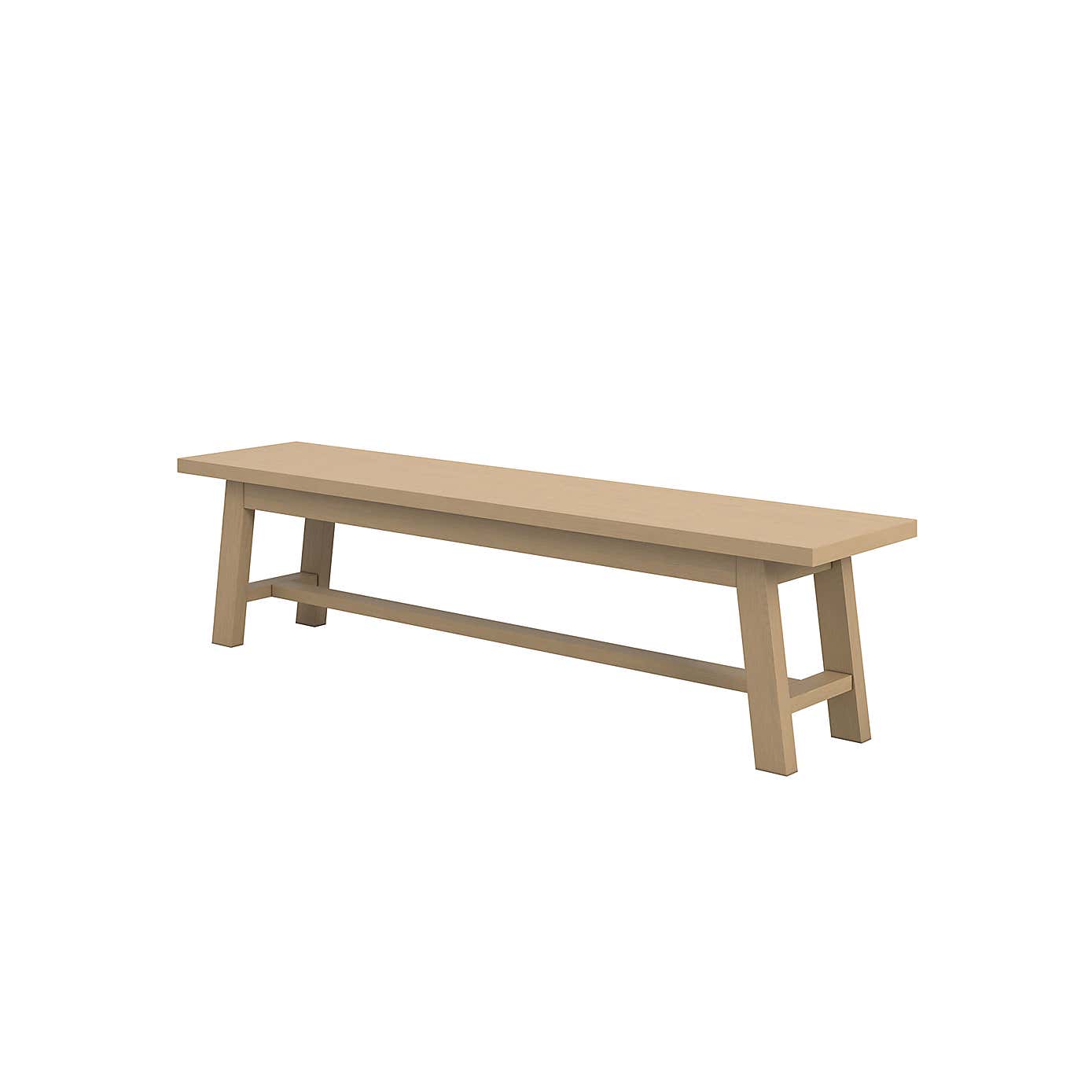 Drift Dining Bench, Latte
