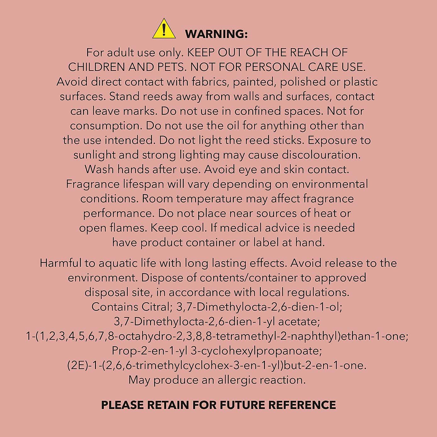 Wild Rhubarb Diffuser