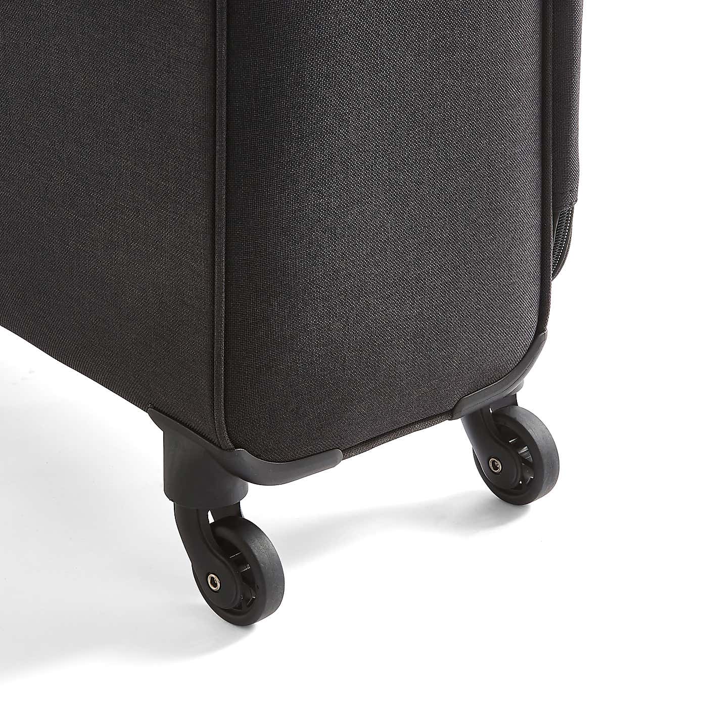 Elements Grey and Ochre Suitcase