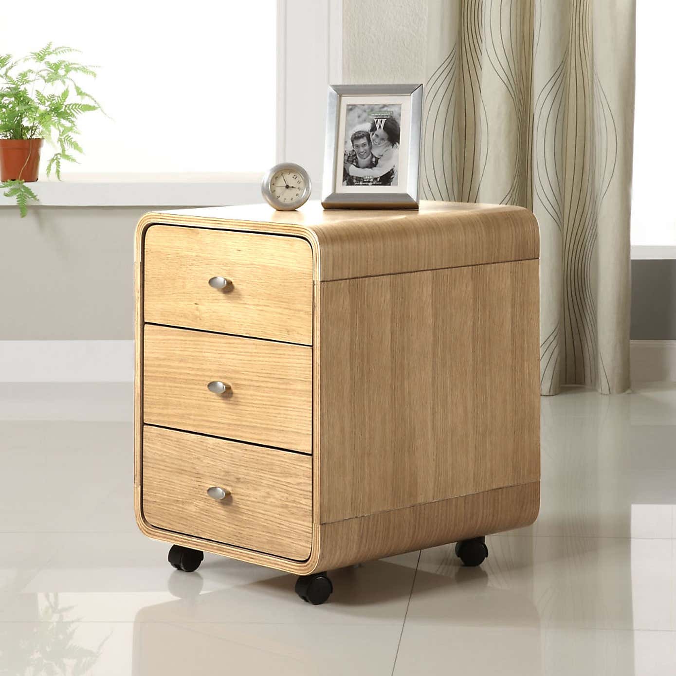 Helsinki 3 Drawer Filing Cabinet