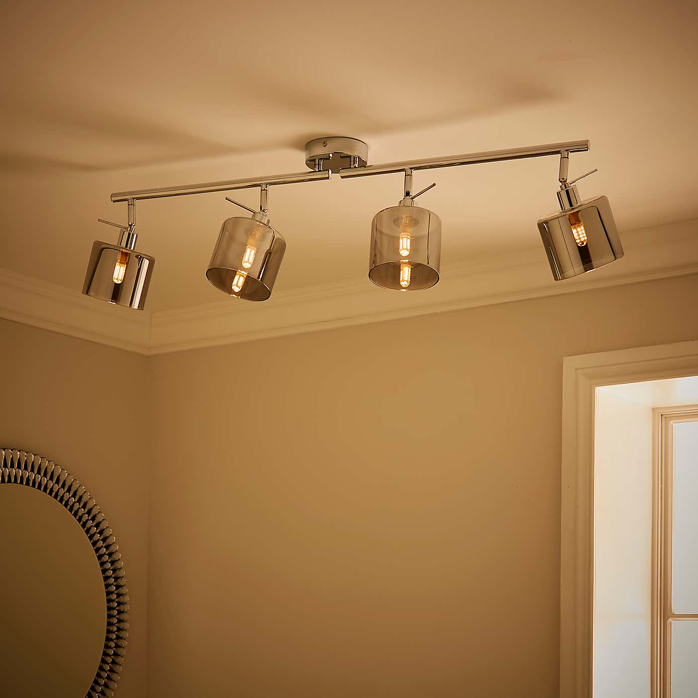 Erin 4 Light Adjustable Spotlight Bar