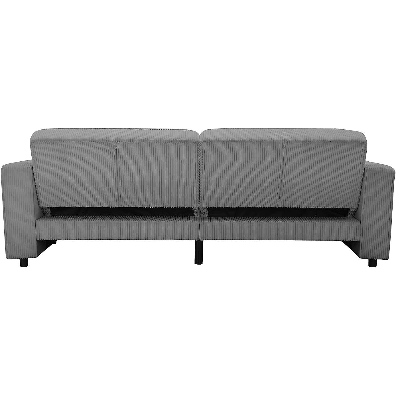 Allie Corduroy 3 Seater Sofa Bed