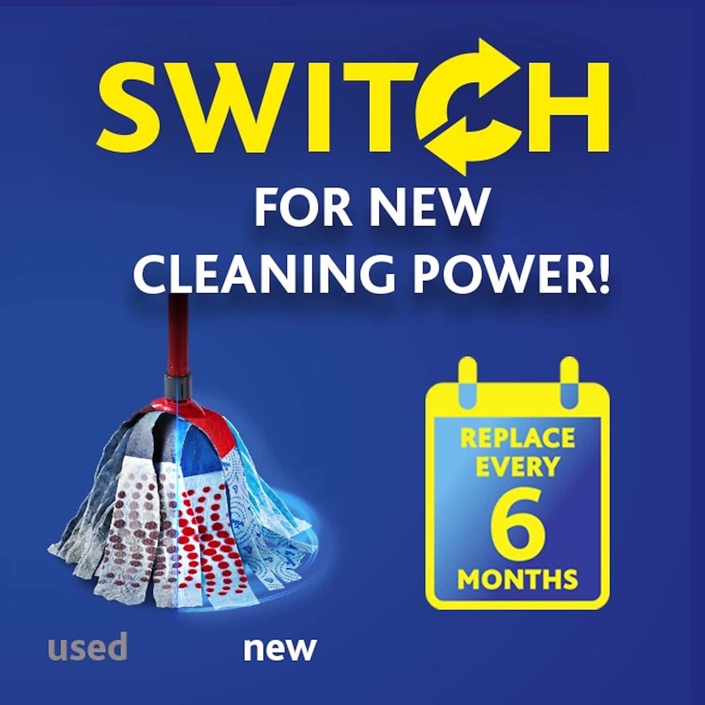 Vileda SuperMocio 3 Action XL Mop Refill