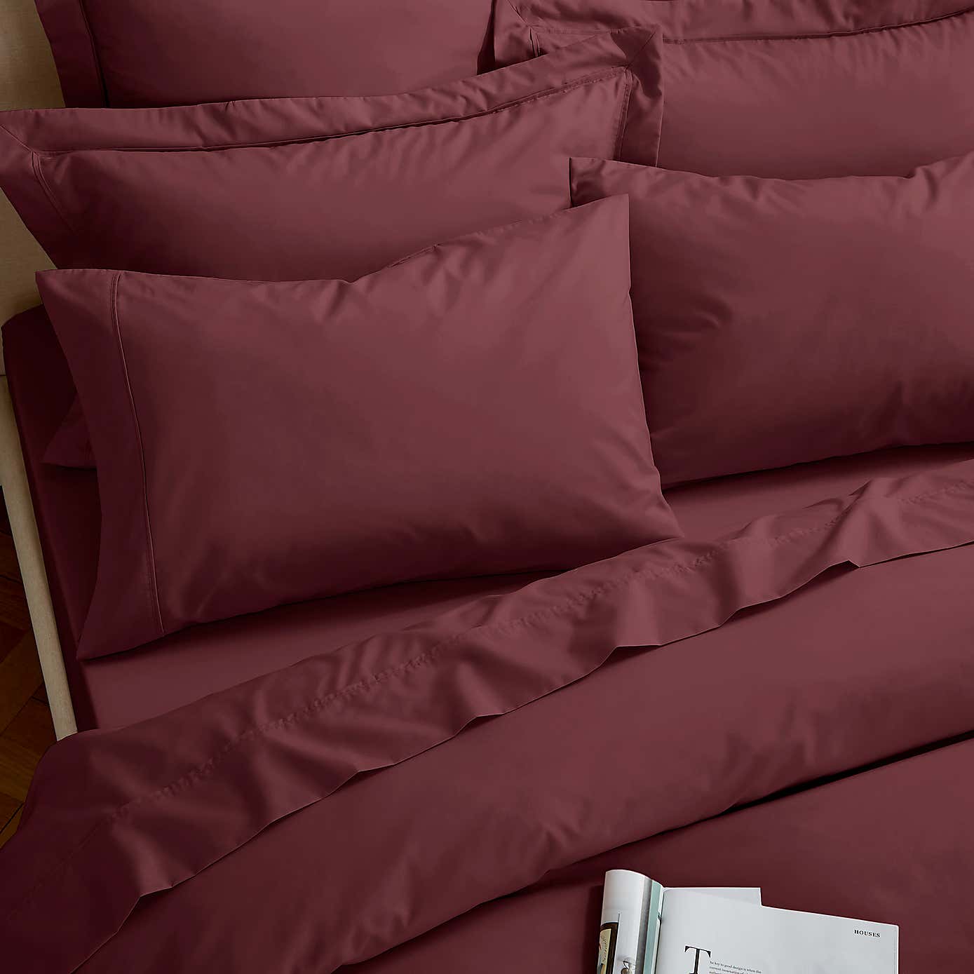 Dorma Egyptian Cotton 400 Thread Count Percale Oxford Pillowcase