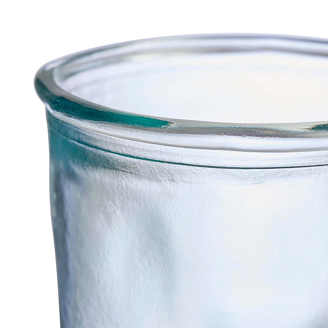 Recycled Glass Organic Shape Hi Ball