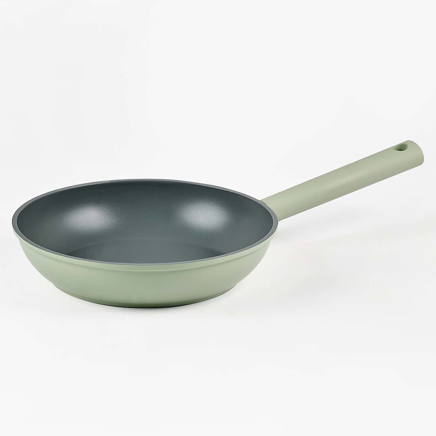 Cast Aluminium Frying Pan 24cm Green