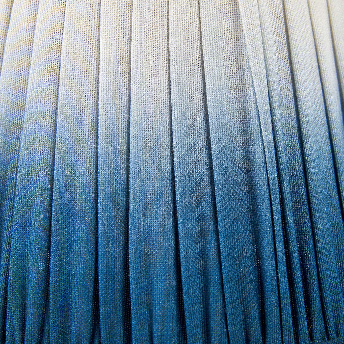 Scallop Ombre Soft Pleated Tapered Shade