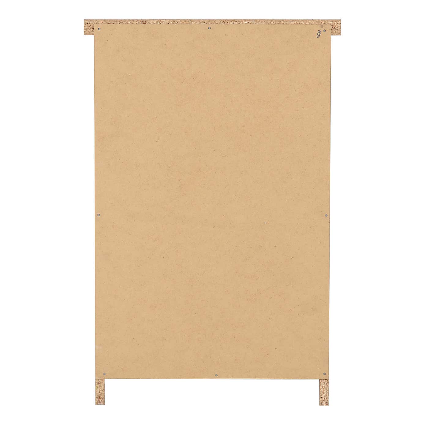 Nevada 3 Drawer Bedside Table