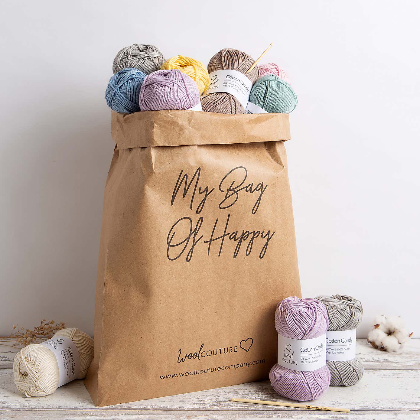 Wool Couture Cotton Candy Yarn