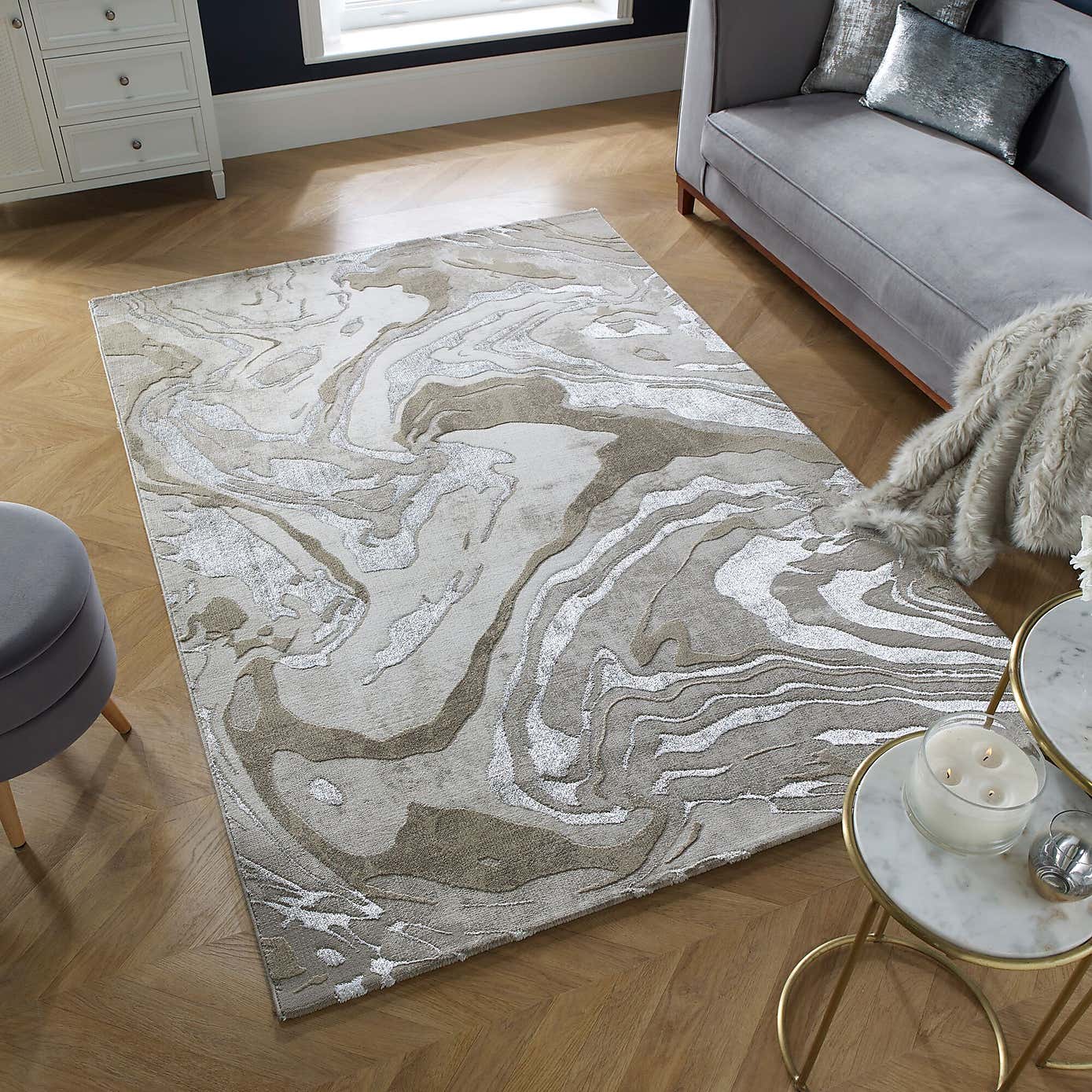 Marbled Rug