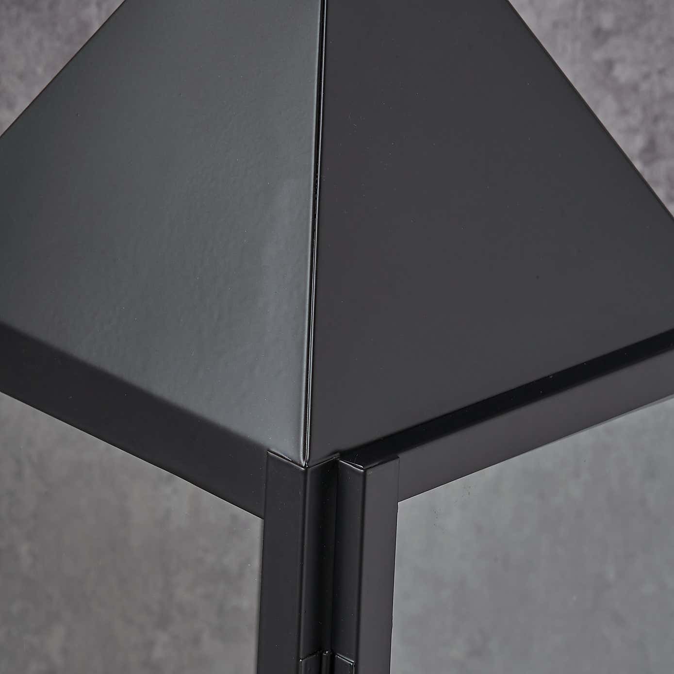 Metal & Glass Lantern