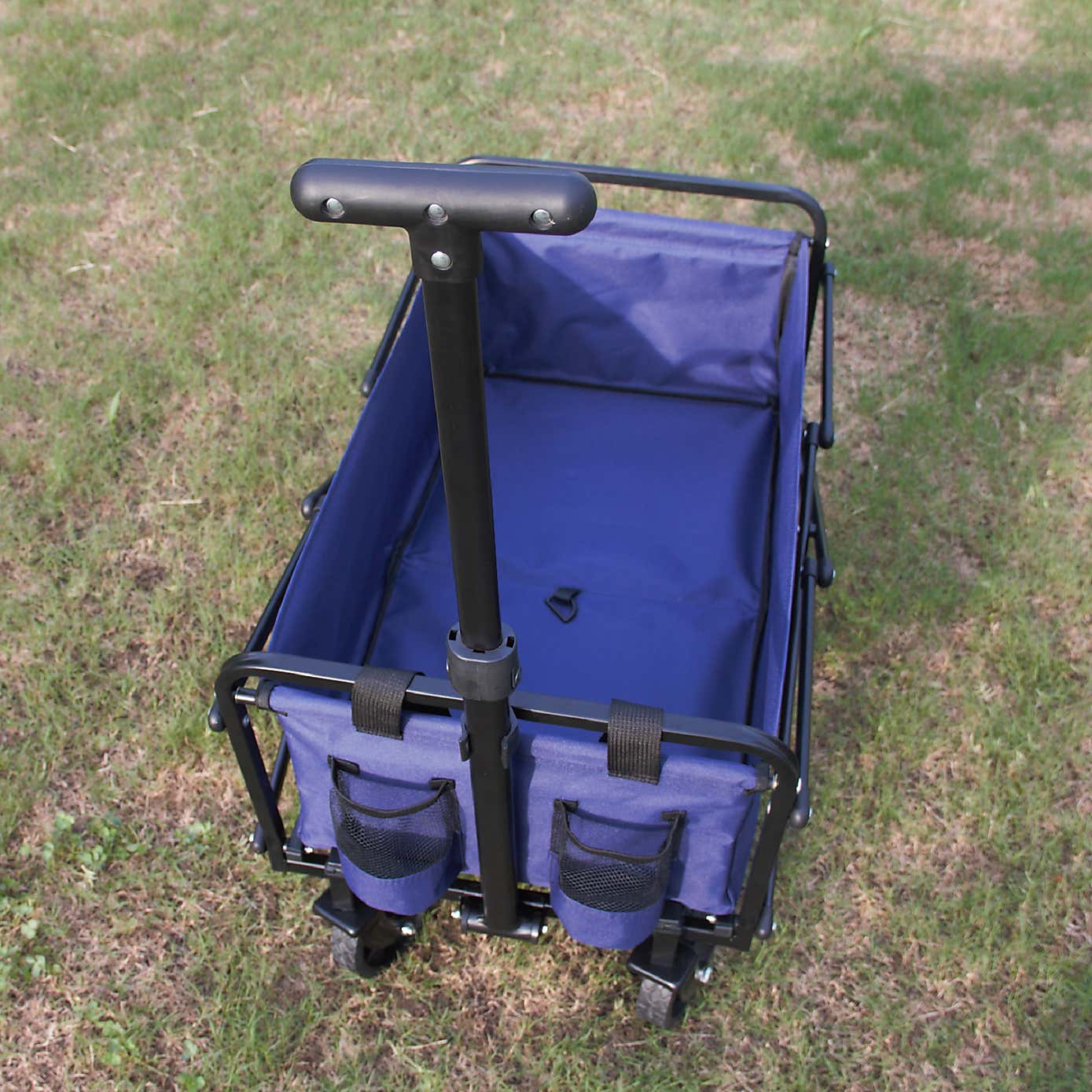 Folding Camping Trolley, Blue
