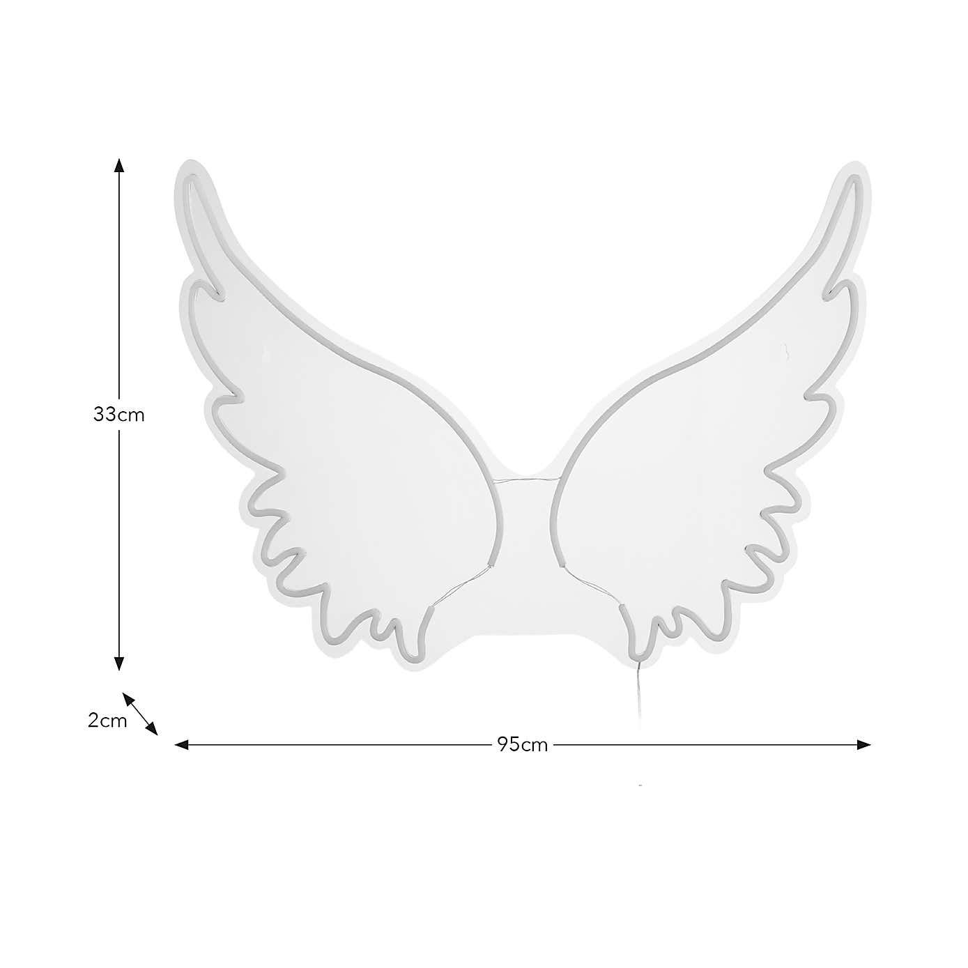 Angel Wings Neon Sign