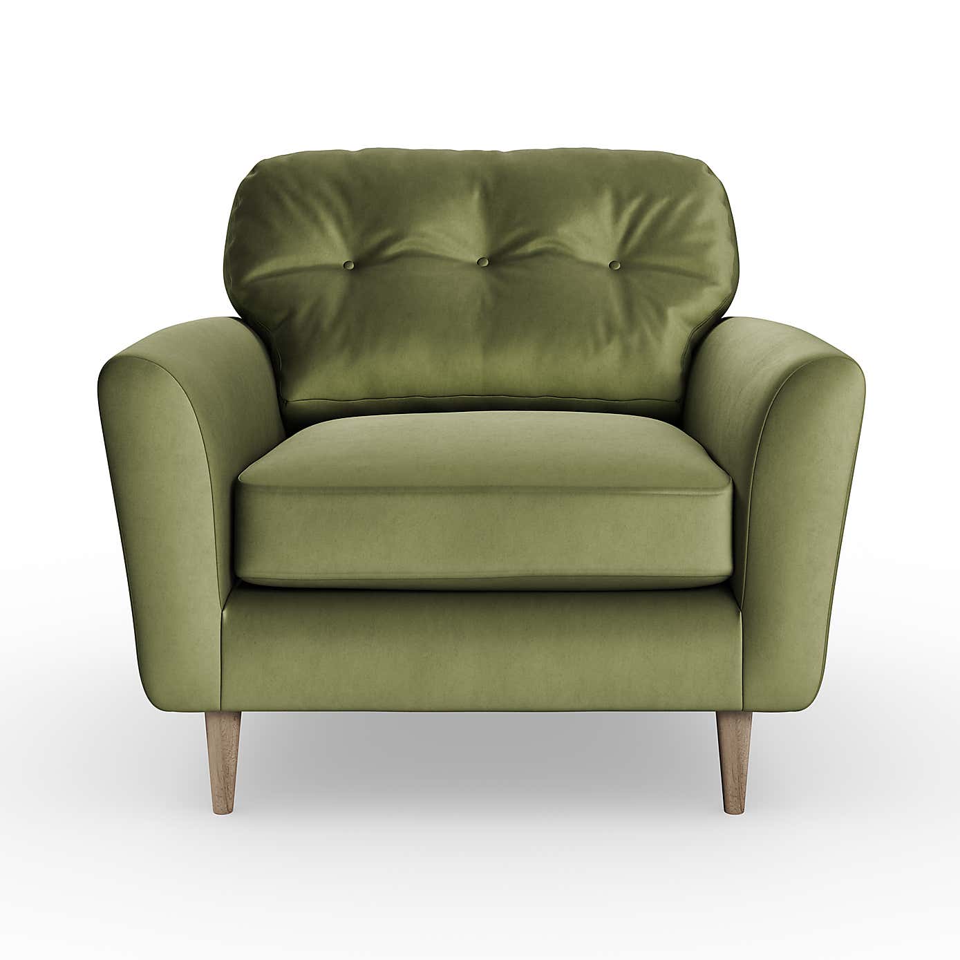 Sven Opulent Velvet Snuggle Chair