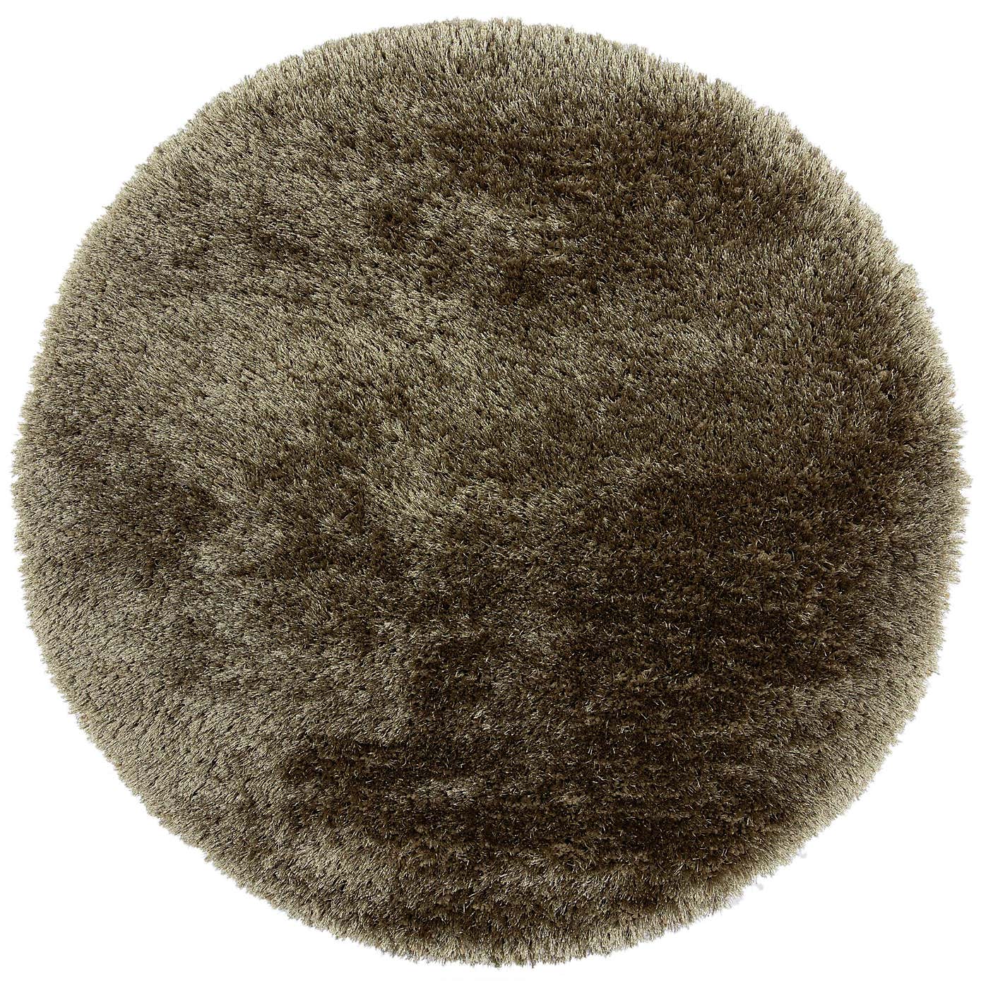Jewel Shaggy Round Rug
