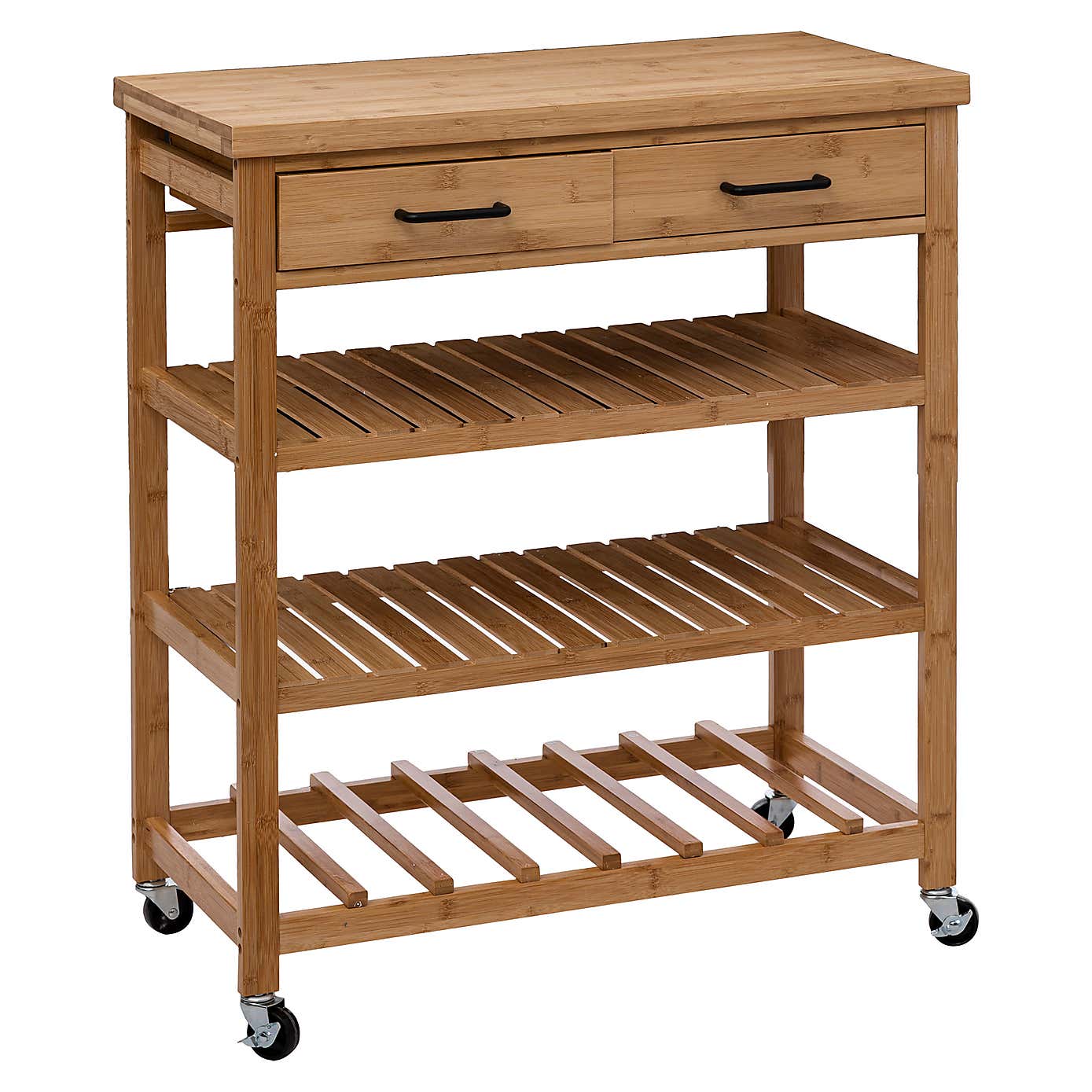 Linha Bamboo Kitchen Trolley