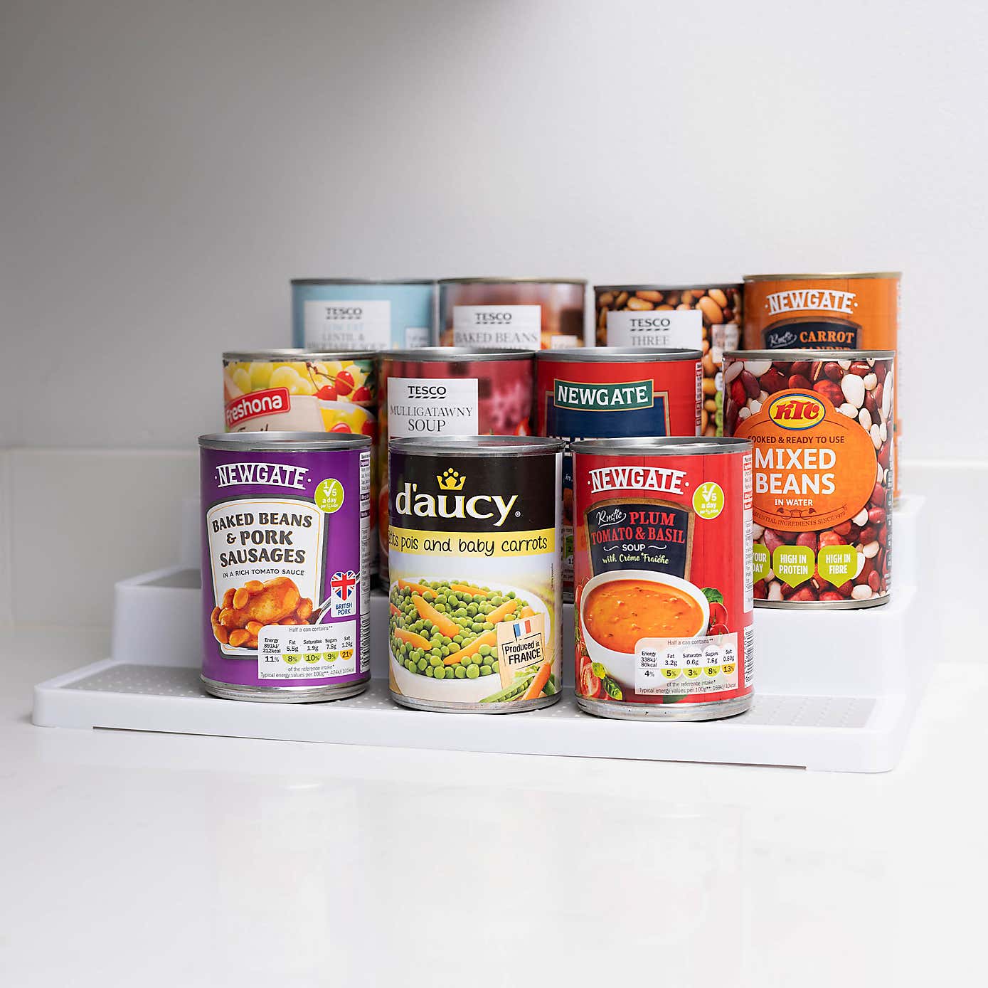 ADDIS 3 Tier Cupboard Shelf Storage