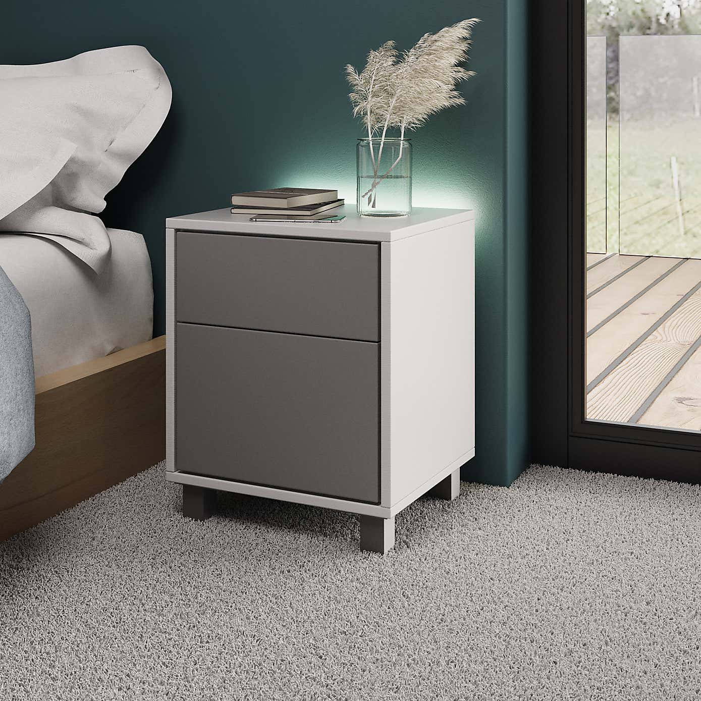 LED Smart Click Lamp Table