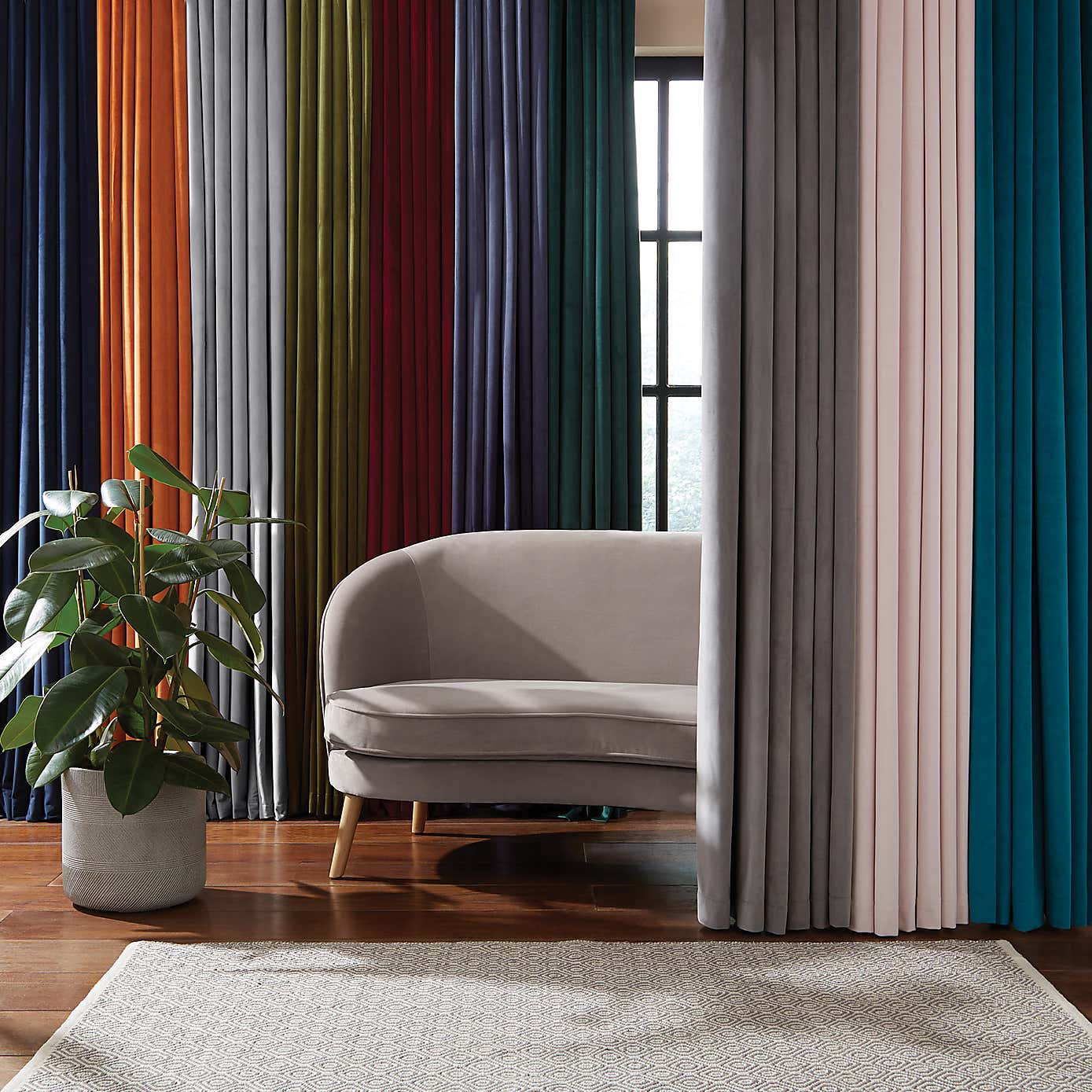 Recycled Velour Cushion