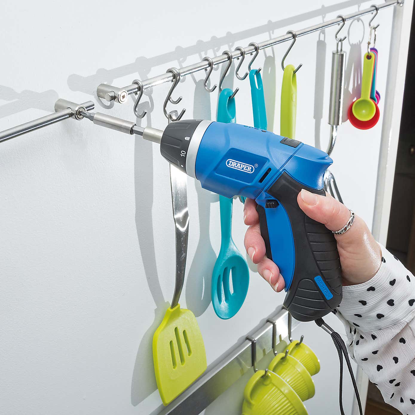 Draper 3.6V Cordless Li-ion Screwdriver Kit