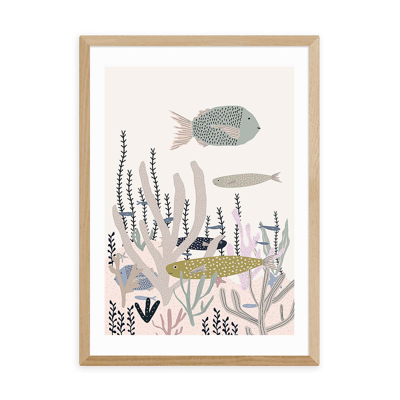 East End Prints Life Under the Sea Print