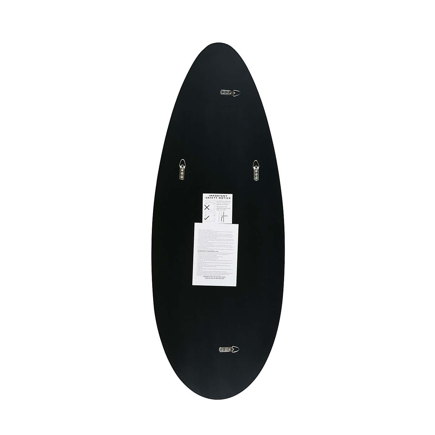 Tear Drop Wall Mirror