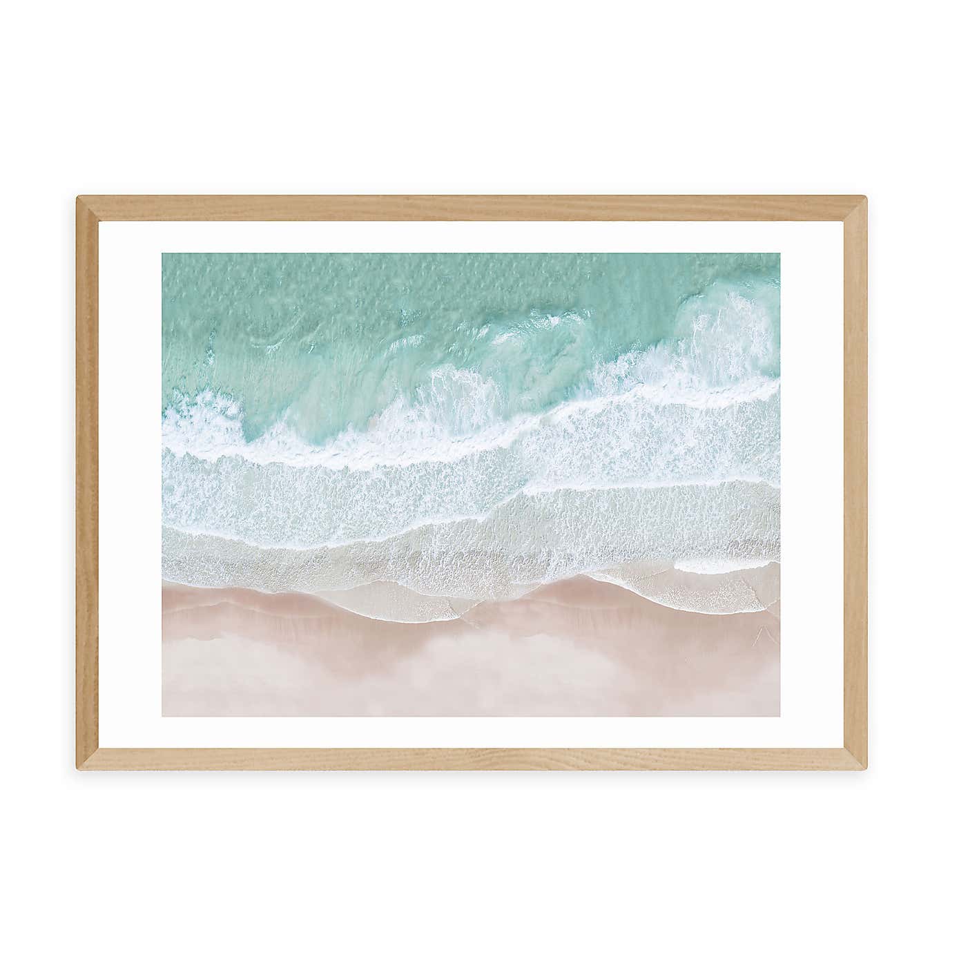 East End Prints Aerial Ocean Print