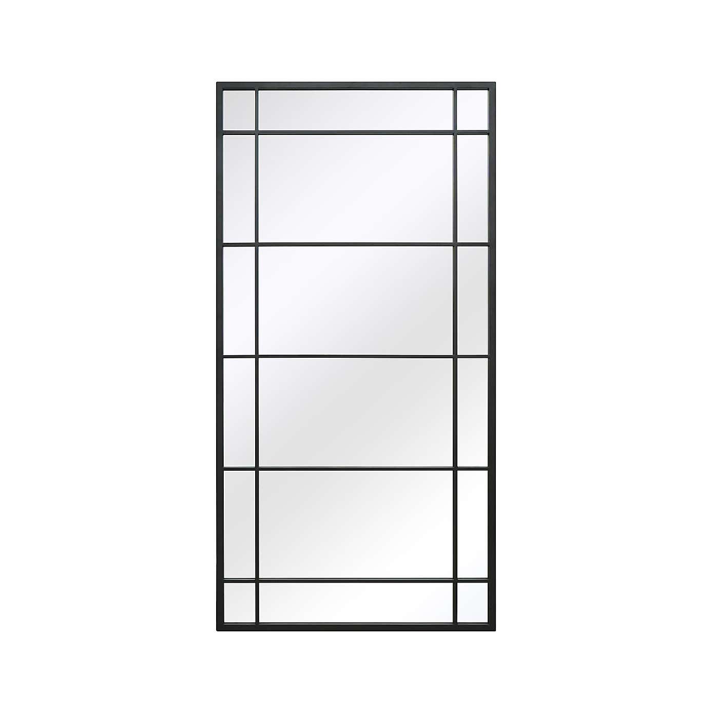 The Tabula Window Leaner Wall Outdoor Garden Mirror