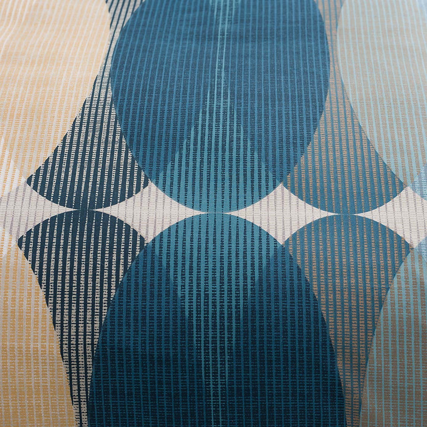 Elements Elijah Blue Reversible Duvet Cover and Pillowcase Set