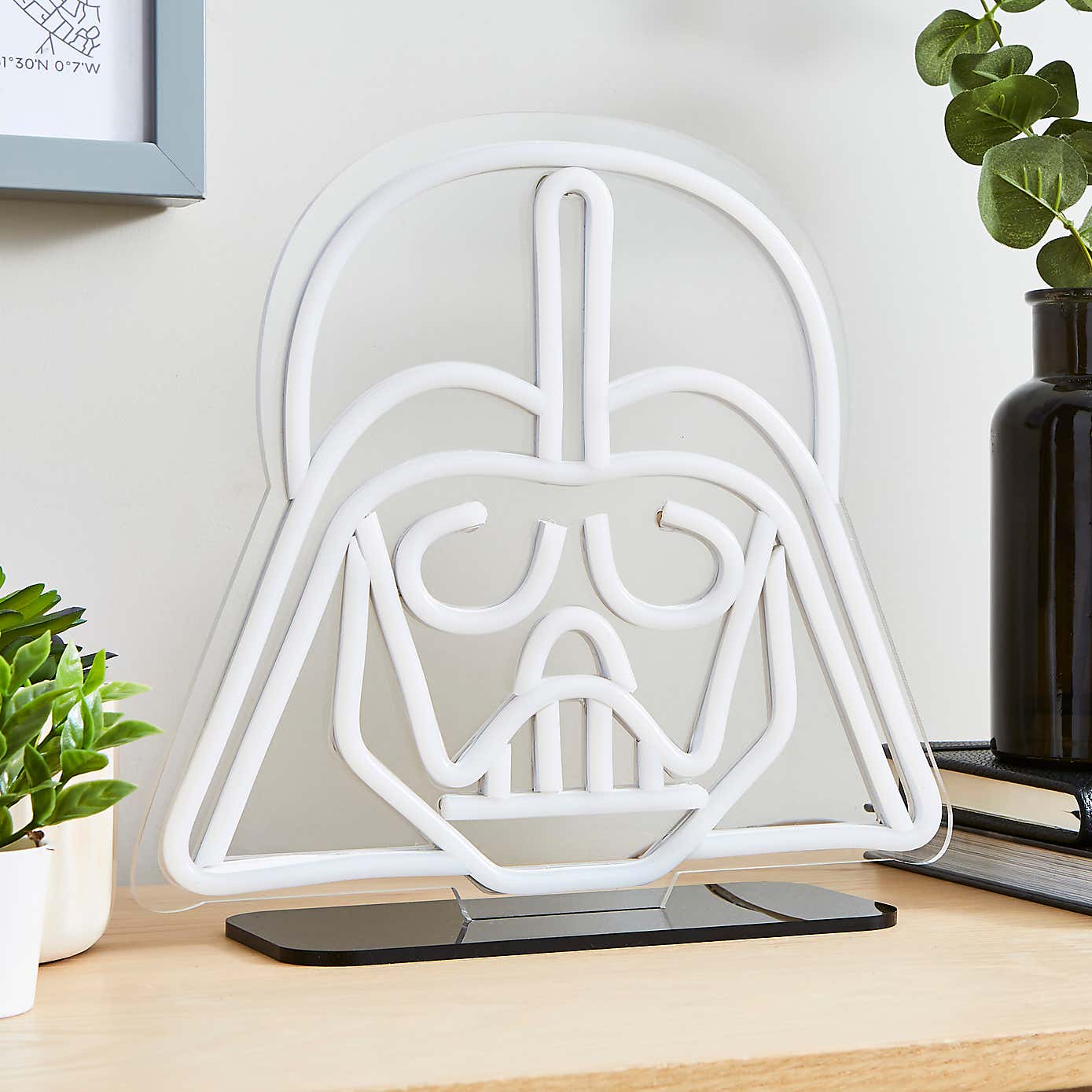 Disney Star Wars Darth Vadar Neon Table Light