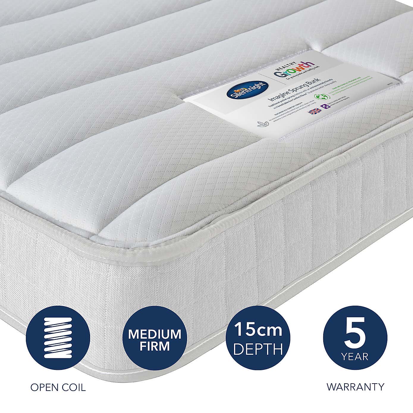 Silentnight Imagine Sprung Bunk Mattress