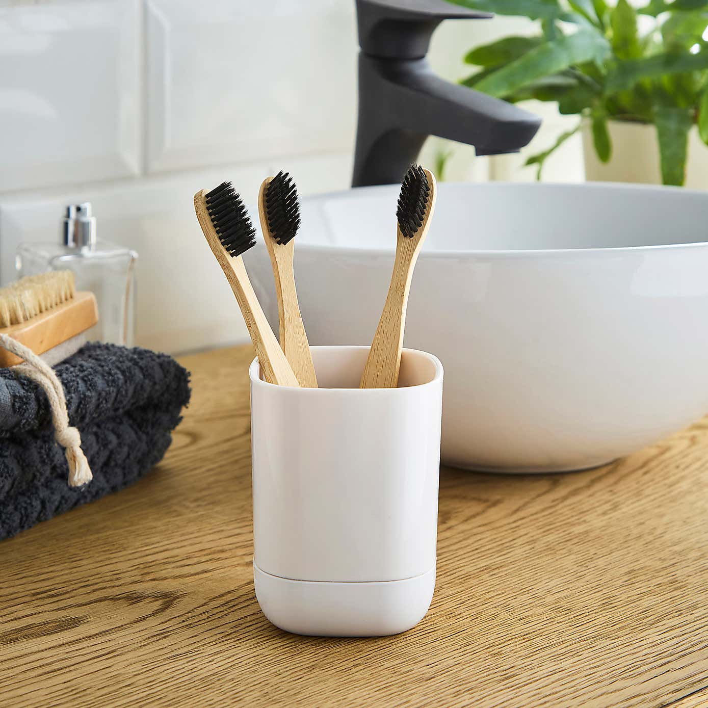 Plastic Toothbrush Holder