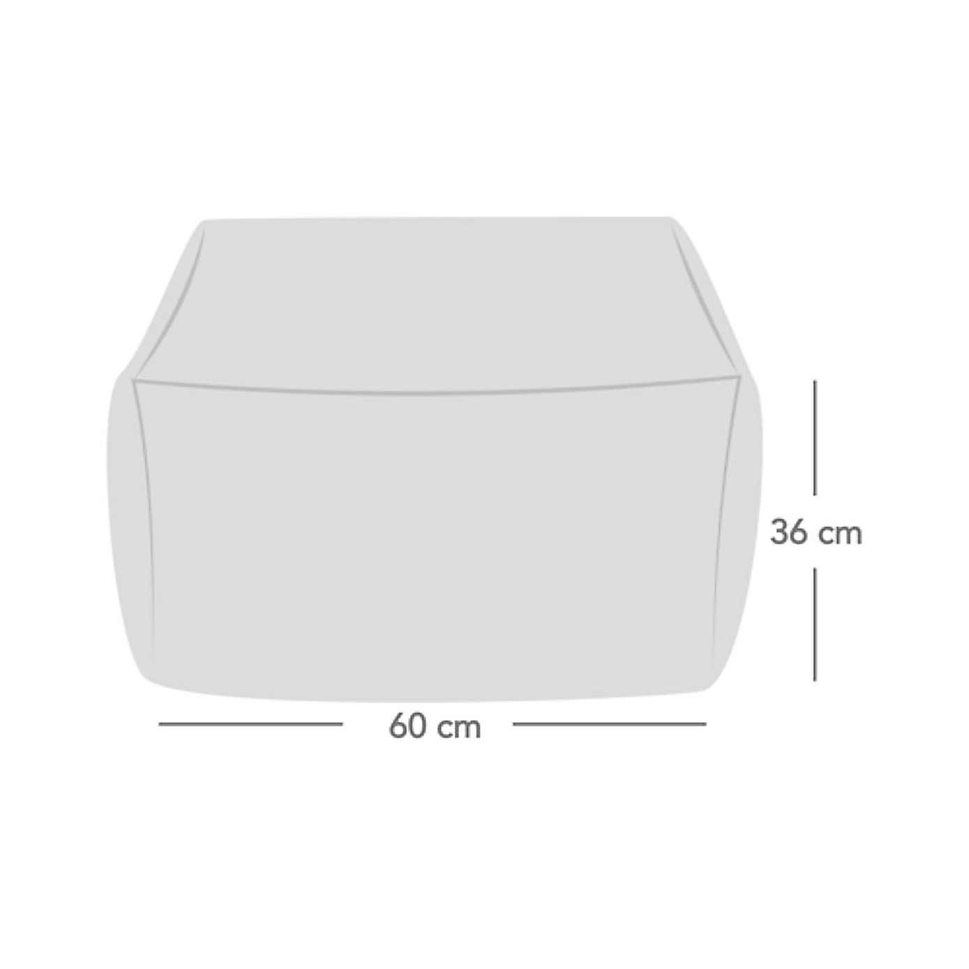 Ru Comfy Jumbo Cord Bean Bag Ottoman