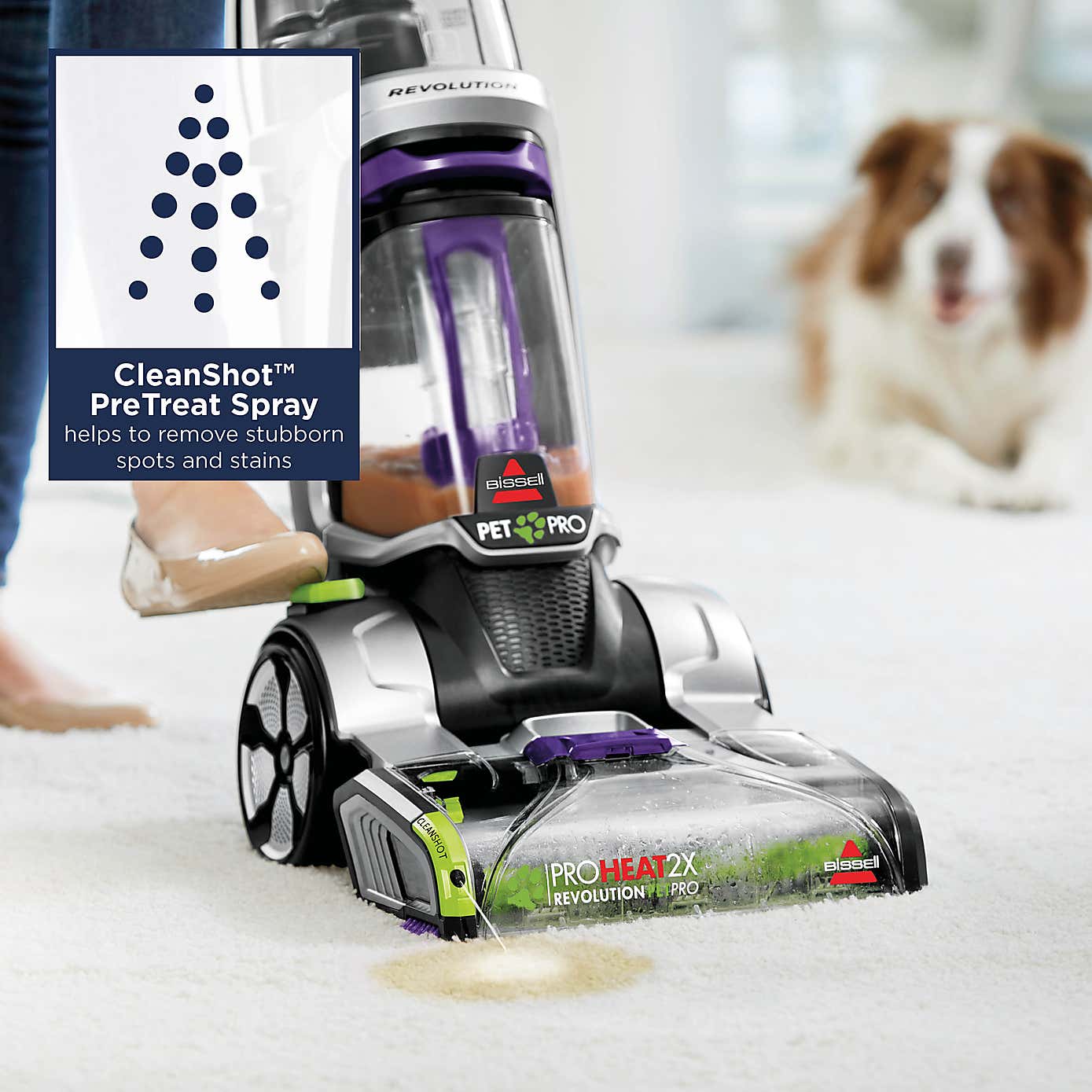 Bissell Proheat 2X Revolution Pet Pro Carpet Cleaner