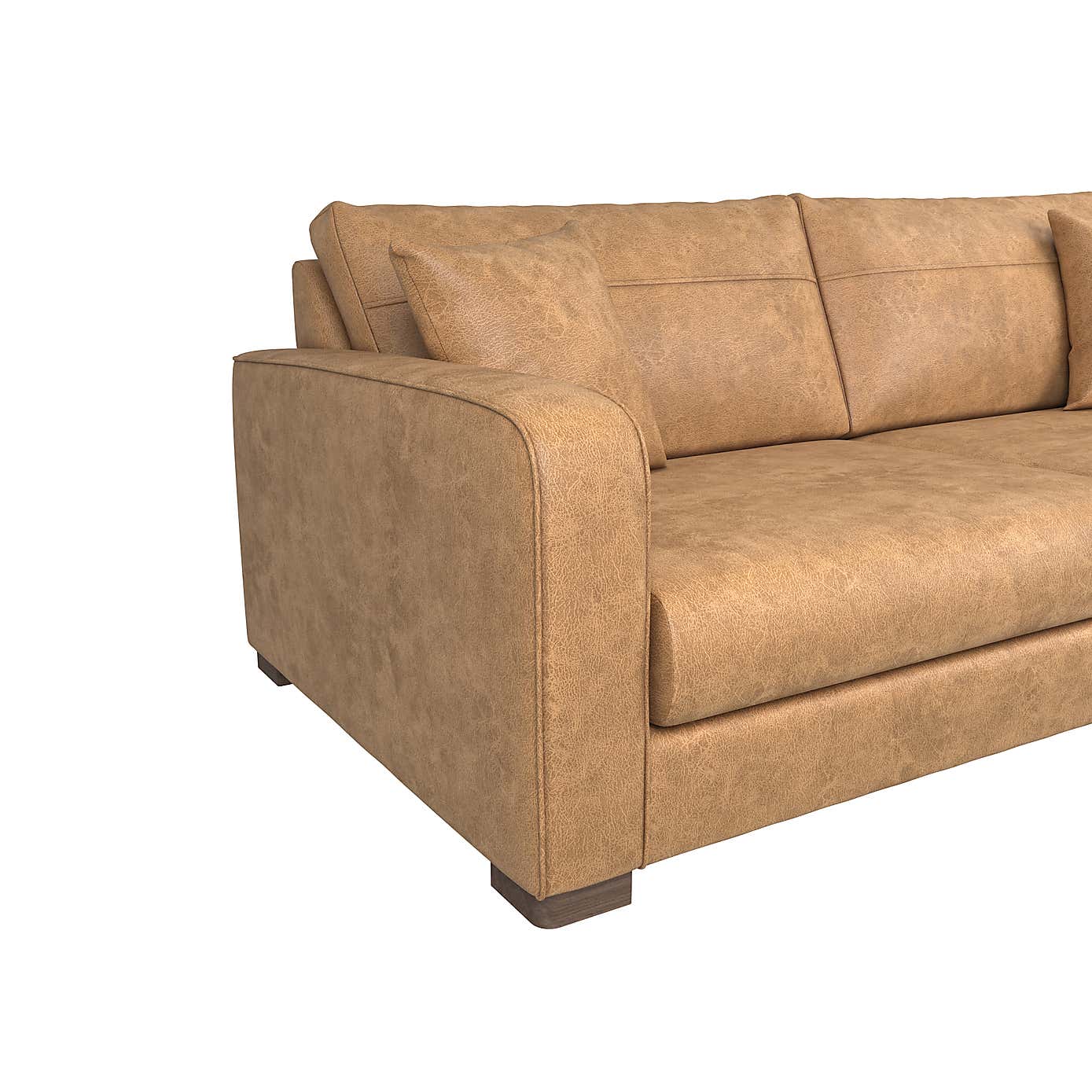 Carson Faux Leather 2 Seater Sofa