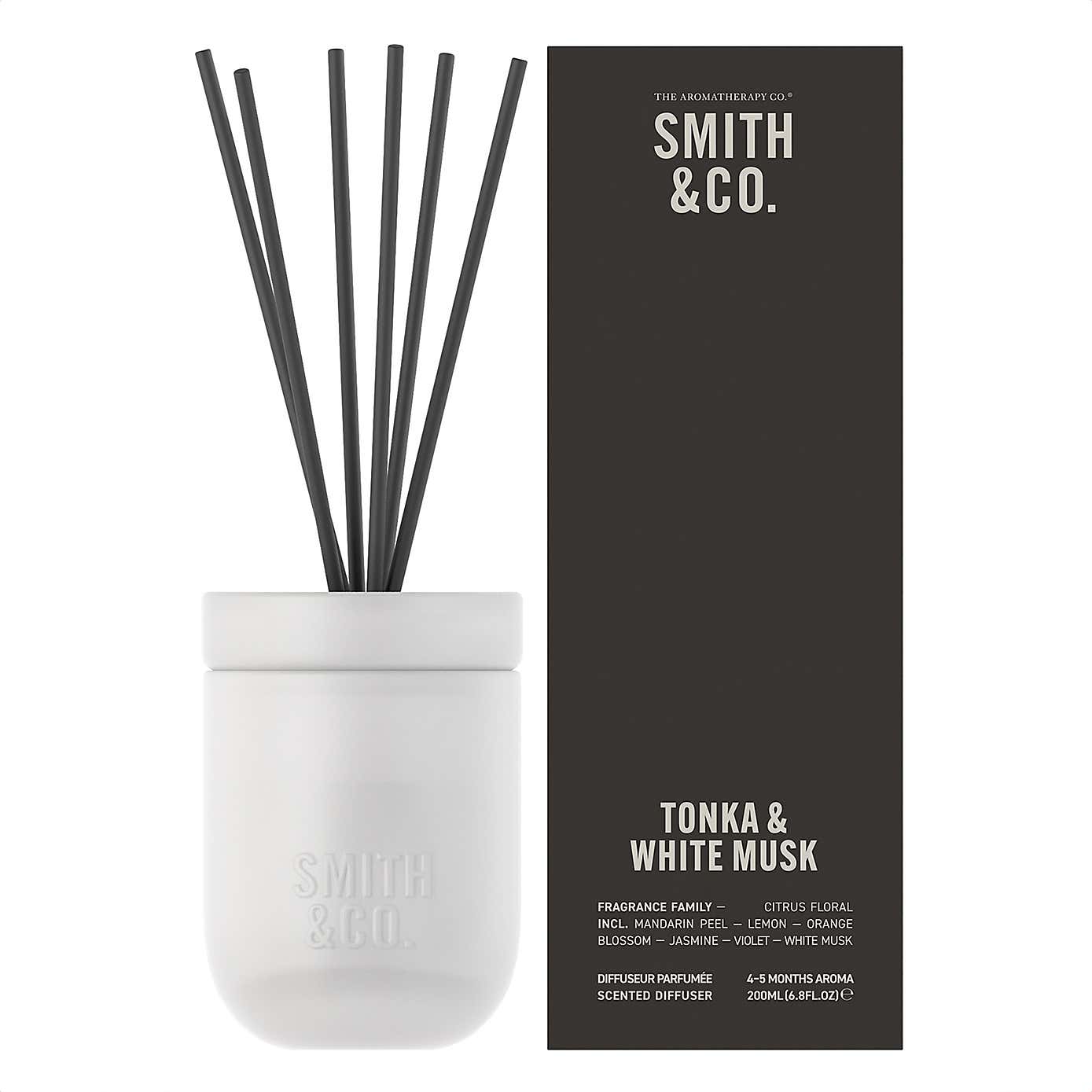 Smith & Co Tonka & White Musk Diffuser
