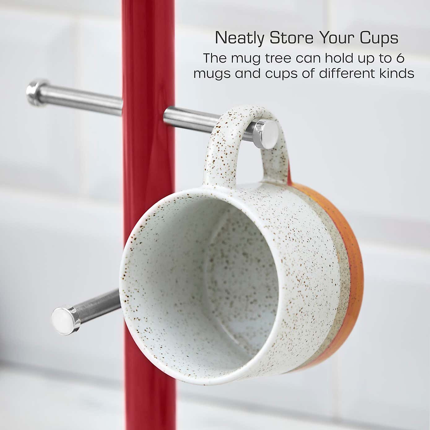 Swan Towel Pole and Mug Tree Set