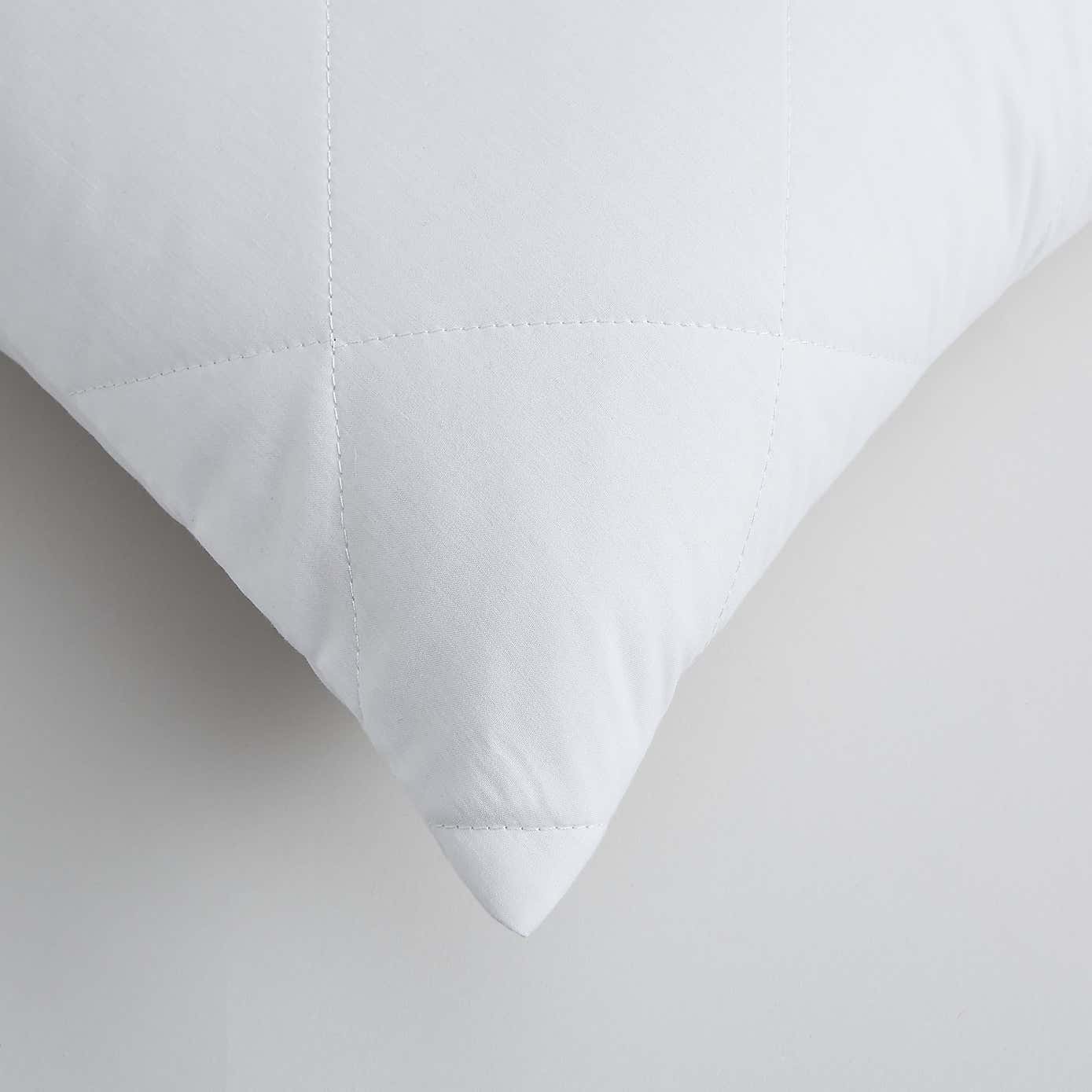 Soft Easycare Polycotton Pillow Protector Pair