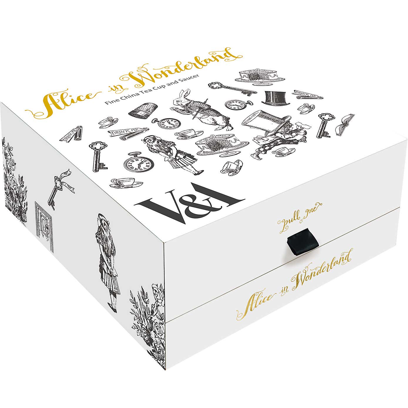 Alice in Wonderland Teacup and Saucer